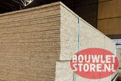OSB 22 mm platen | plaatmateriaal wandbekleding plaat OSB-3, Niet ingevuld, 20 tot 50 mm, Niet ingevuld, Nieuw