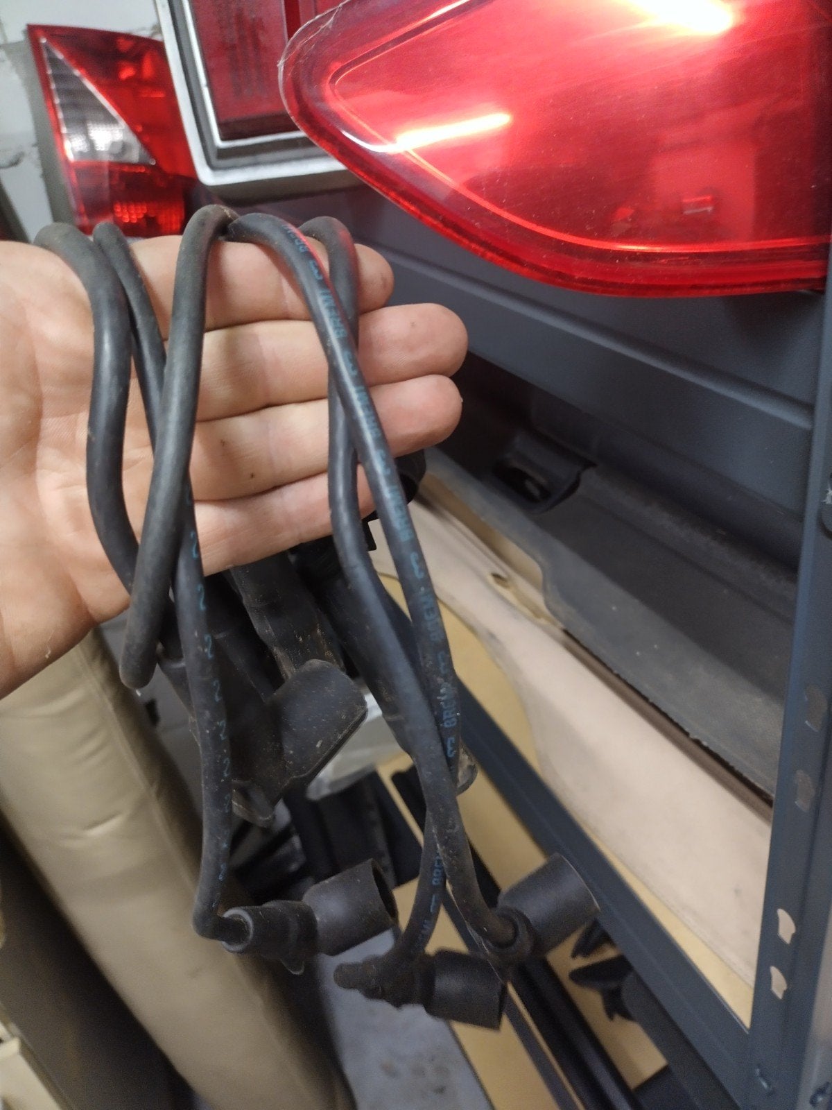 E34 bougiekabels bougie  ook e30 e36 met dezelfde motor, Ophalen of Verzenden, Gebruikt, BMW