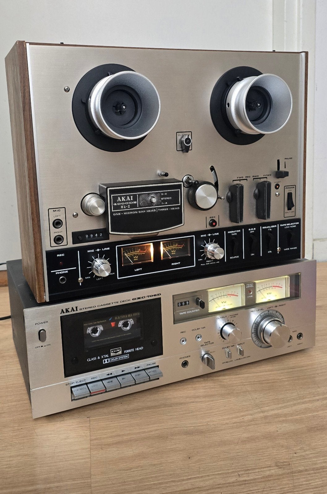 Akai 4000DS MK-II Bandrecorder & GXC-706D Cassettedeck, Ophalen, Bandrecorder