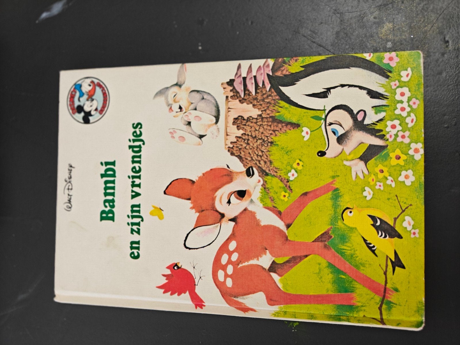 Bambi en zijn vriendjes - Walt Disney boek, Boeken, Ophalen of Verzenden, Gelezen, Walt Disney, 2 tot 3 jaar