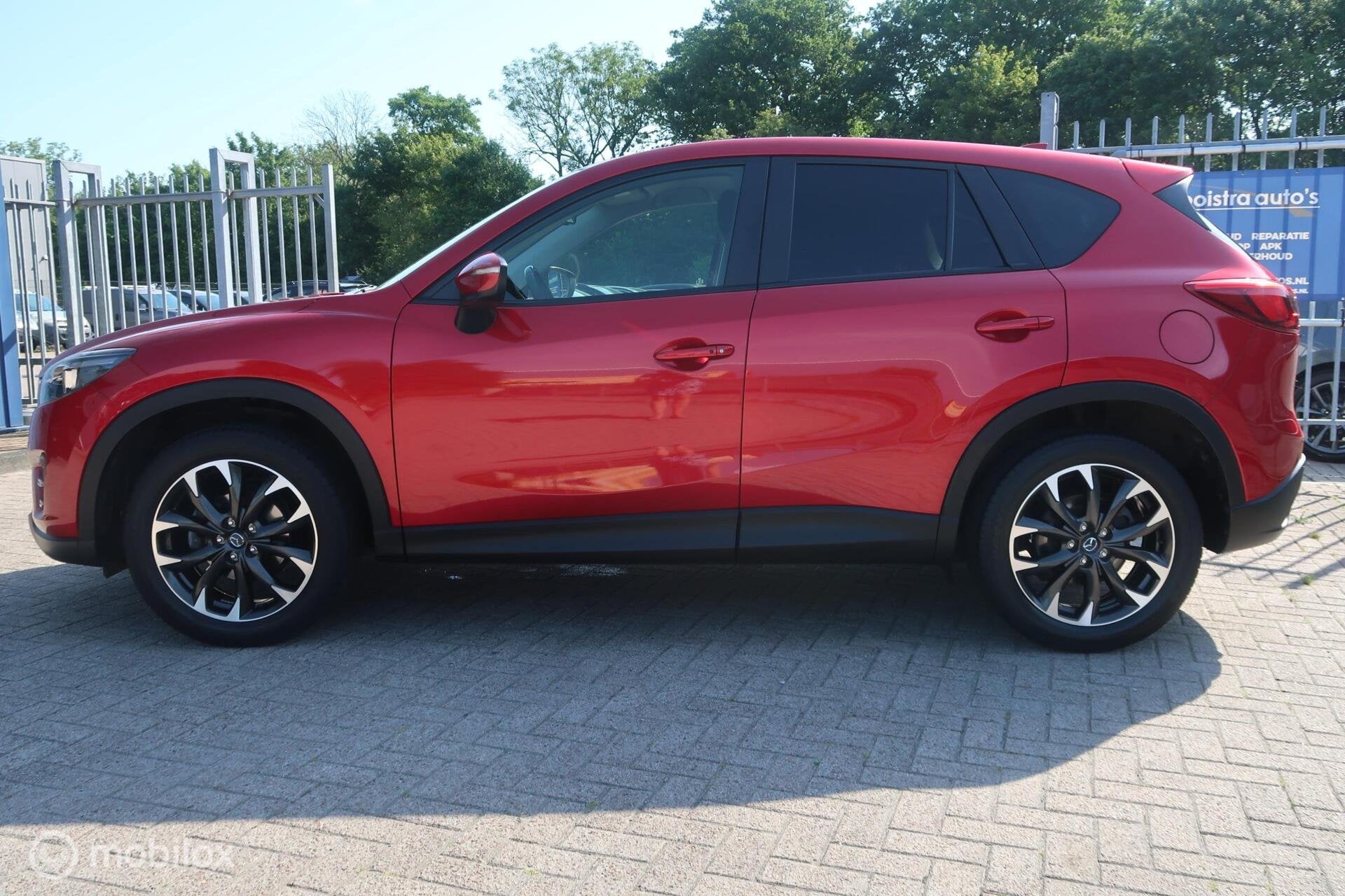 Mazda CX-5 2.0 SkyActiv-G 165 Nakama TREKHAAK, CAMERA BOSE, Auto's, Voorwielaandrijving, 1998 cc, Stof, Zwart