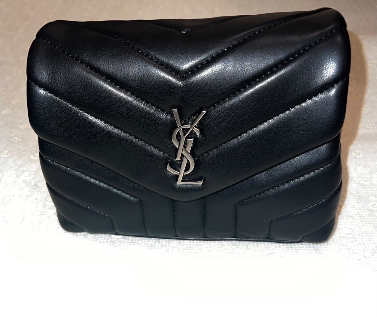Saint Laurent Loulou Toy Bag Zwart met doos en dustbag, Ophalen of Verzenden, Zo goed als nieuw, Zwart, Schoudertasje