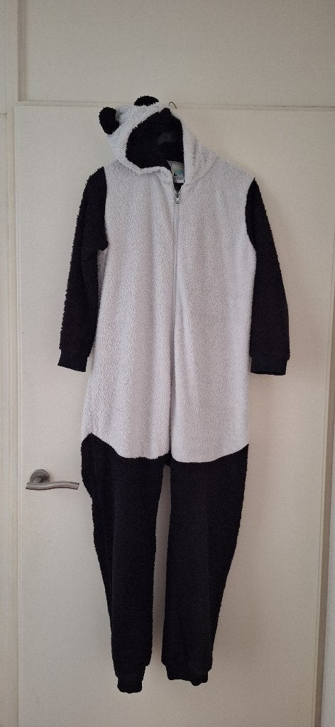 Panda onesie maat 152, Ophalen of Verzenden, Gebruikt, Jongen of Meisje, Overige typen