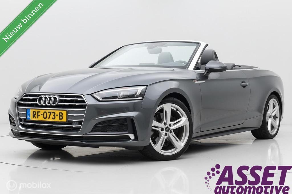 Audi A5 Cabriolet 2.0 TFSI aut 3x S-Line trekhaak | virtual, Auto's, Audi, Bedrijf, Te koop, A5, ABS, Achteruitrijcamera, Airbags