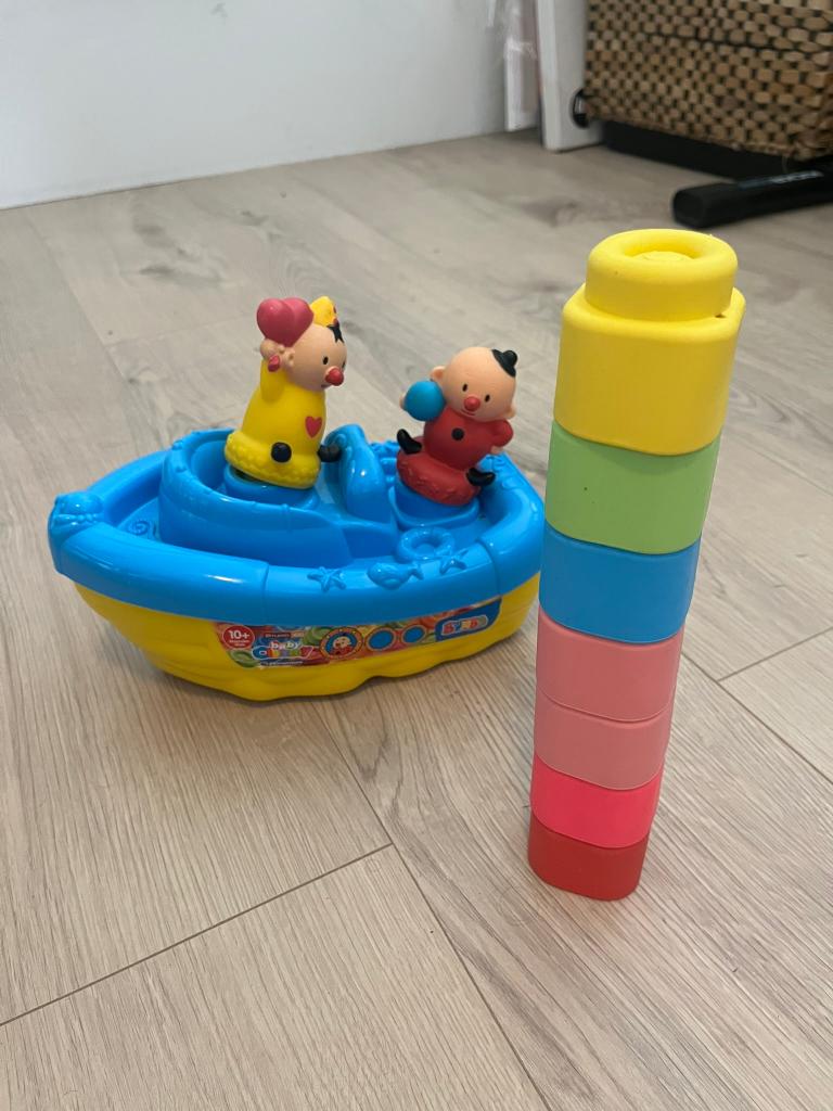 Stapeltoren en boot van Bumba, Ophalen of Verzenden, Zo goed als nieuw, Overige typen