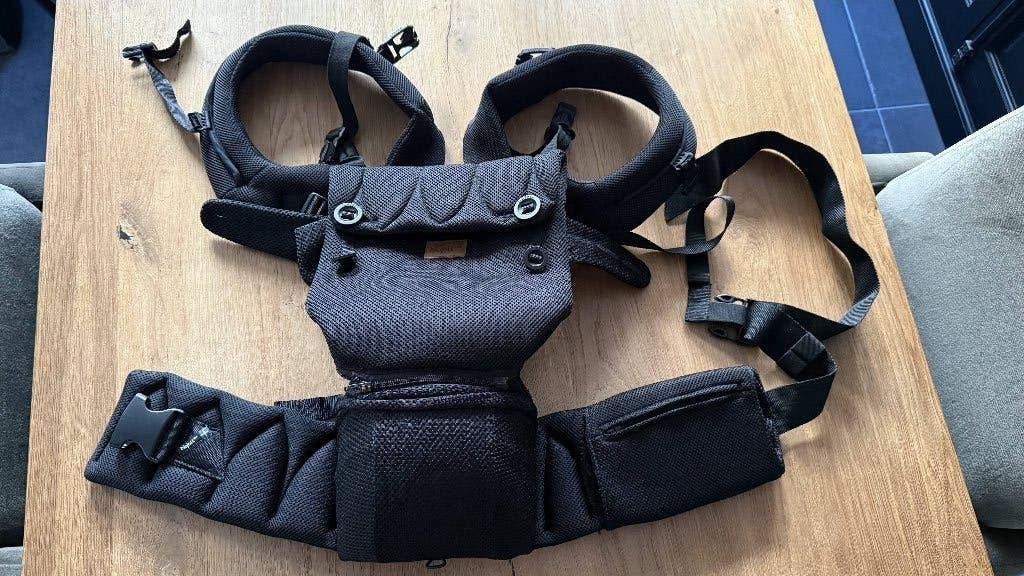 Najell Draagzak Zwart - Comfortabel en Ergonomisch, Kinderen en Baby's, Overige merken, Ophalen of Verzenden, Zo goed als nieuw