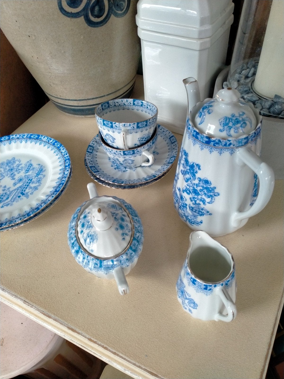 China blau servies, Ophalen of Verzenden