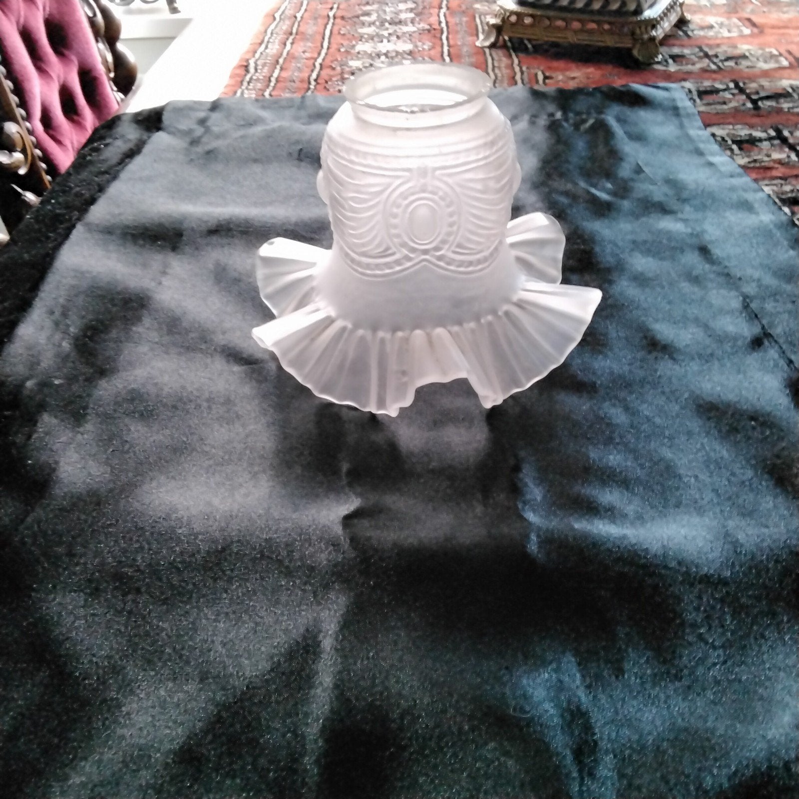 ANTIEK LAMPENKAPJE, Ophalen of Verzenden