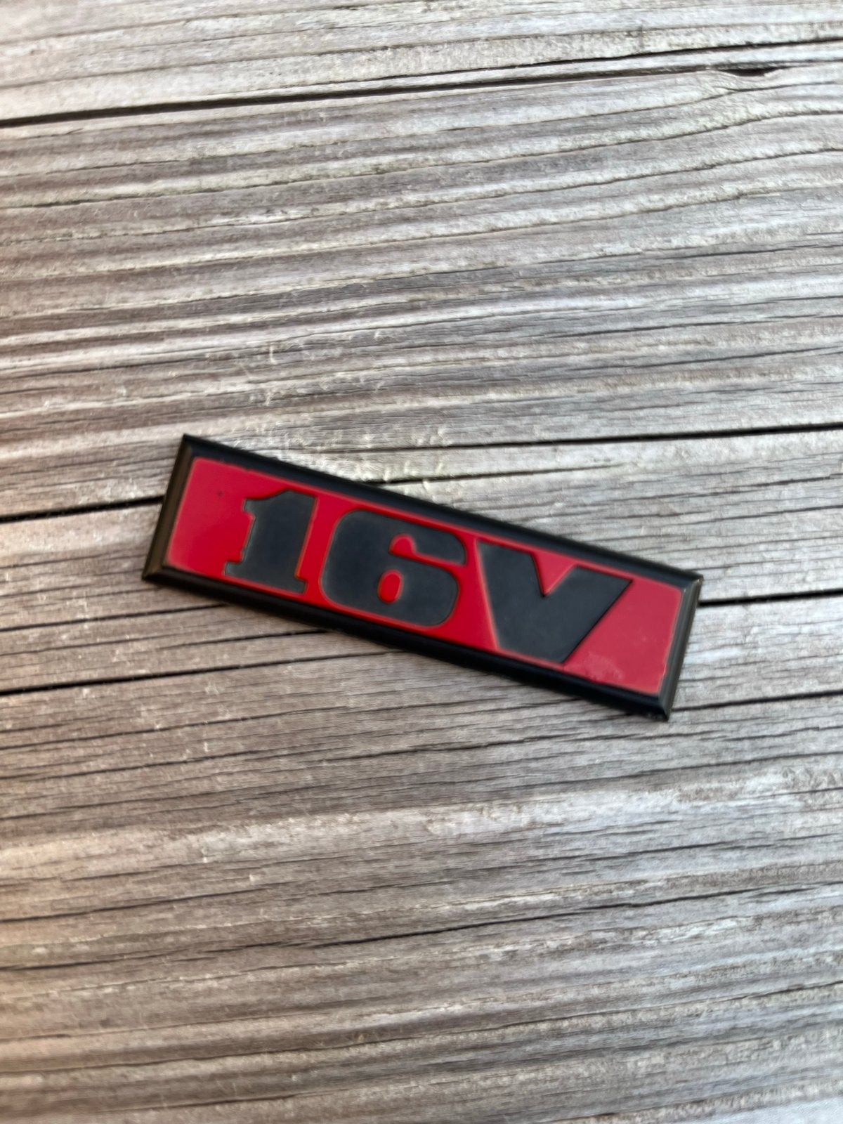 Volkswagen 16V Embleem Logo, Ophalen of Verzenden