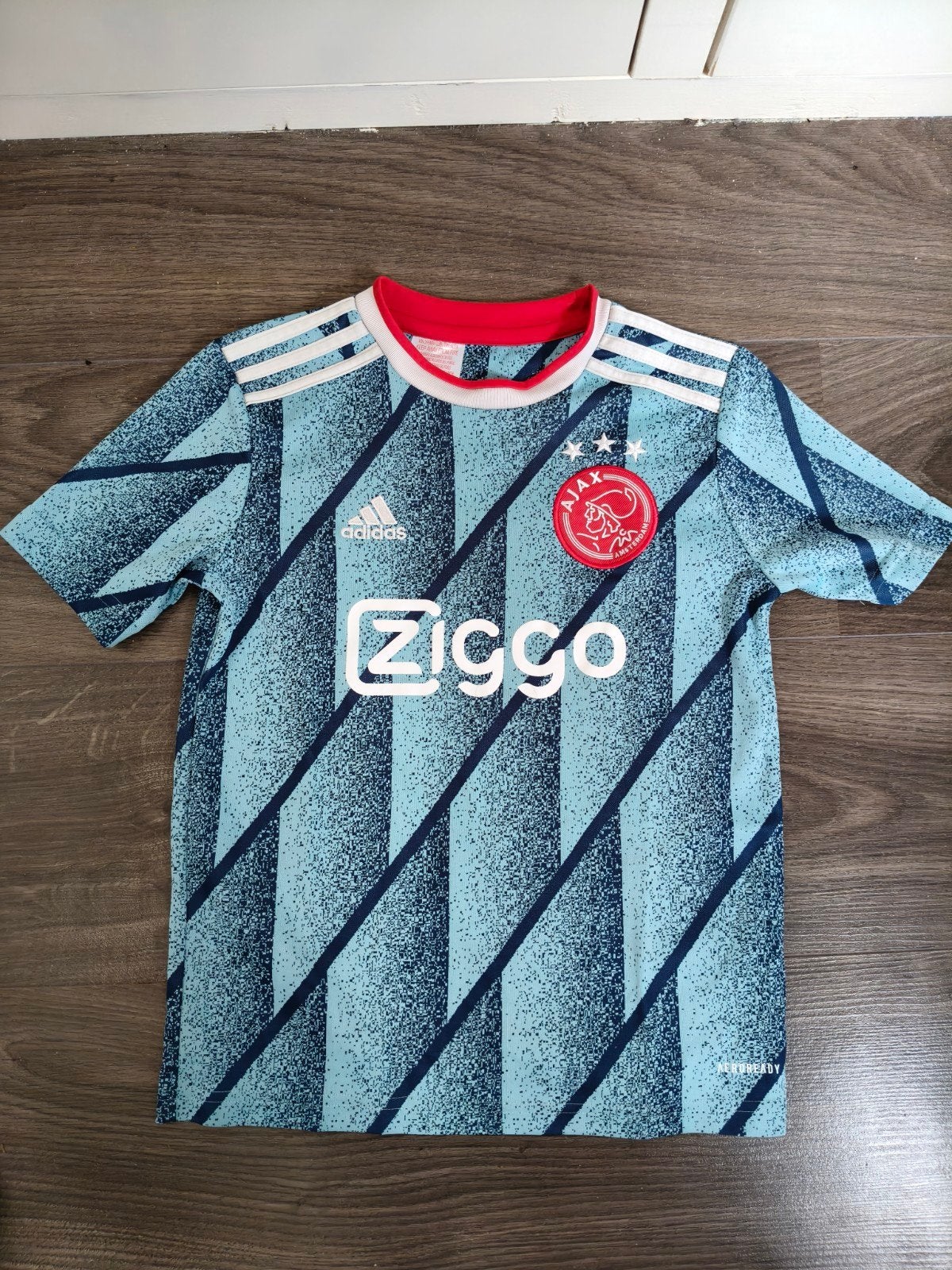 Ajax shirt maat 140, Adidas, Gebruikt, Jongen of Meisje, Ophalen of Verzenden