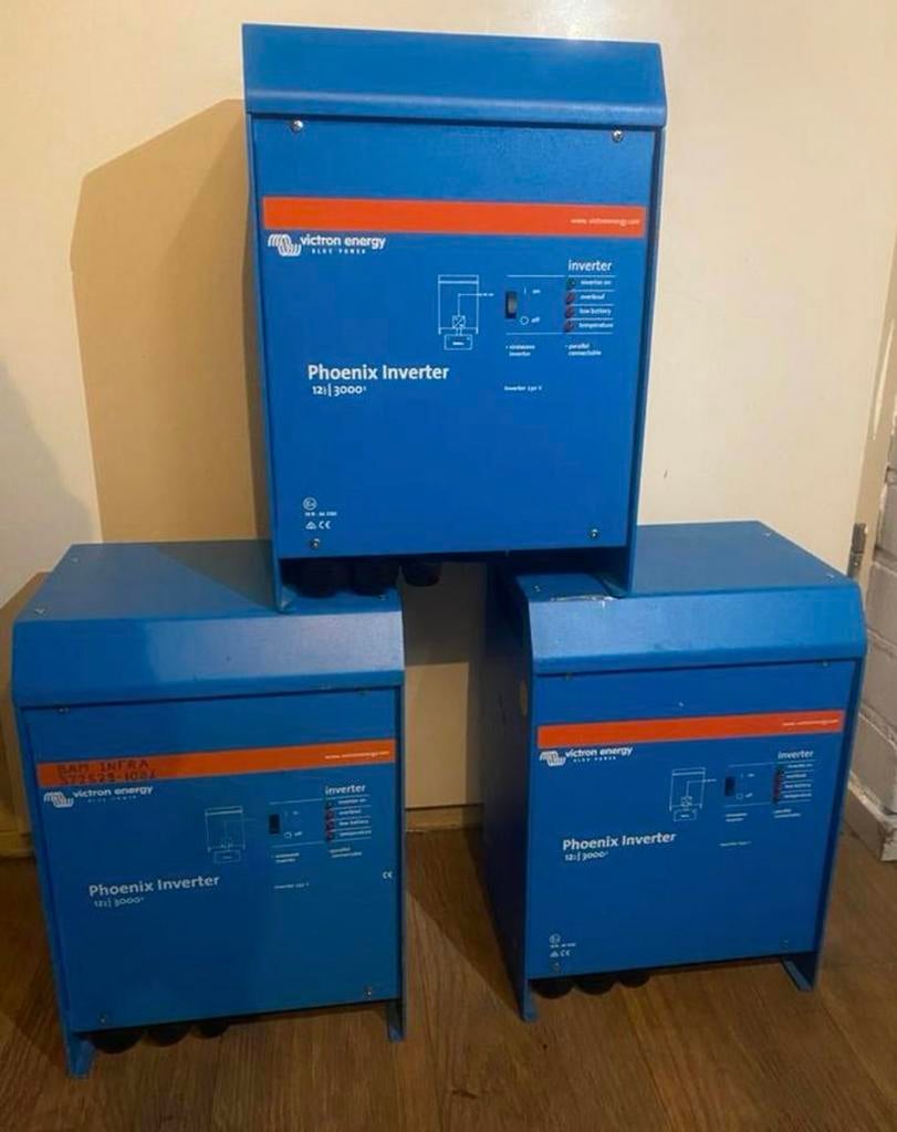 Victron Phoenix Omvormer 12V 3000VA, Ophalen of Verzenden, Gebruikt, Overige typen