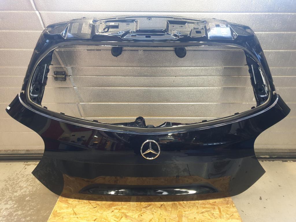 Achterklep W176 A-Klasse zwart 2013 - 2018 kaal, Gebruikt, Achterklep, Mercedes-Benz, Niet ingevuld