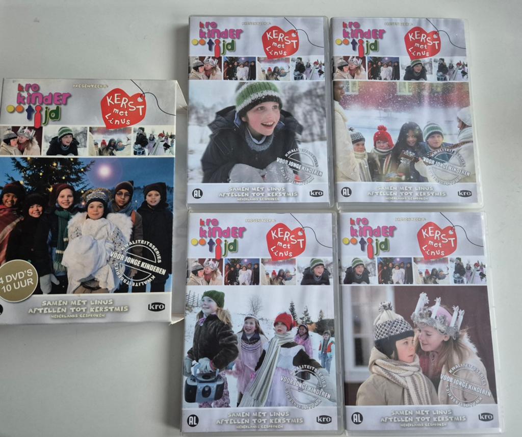 Kerst met lunis dvd box tv serie te koop kro kindertijd, Cd's en Dvd's, Dvd's | Kinderen en Jeugd, Alle leeftijden, Boxset, Ophalen of Verzenden