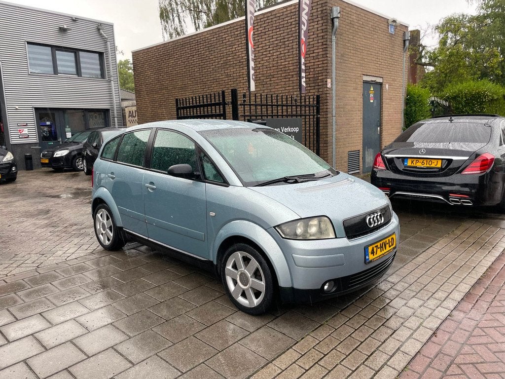 Audi A2 1.4 Airco NAP APK, Voorwielaandrijving, Stof, Gebruikt, 31 €/maand