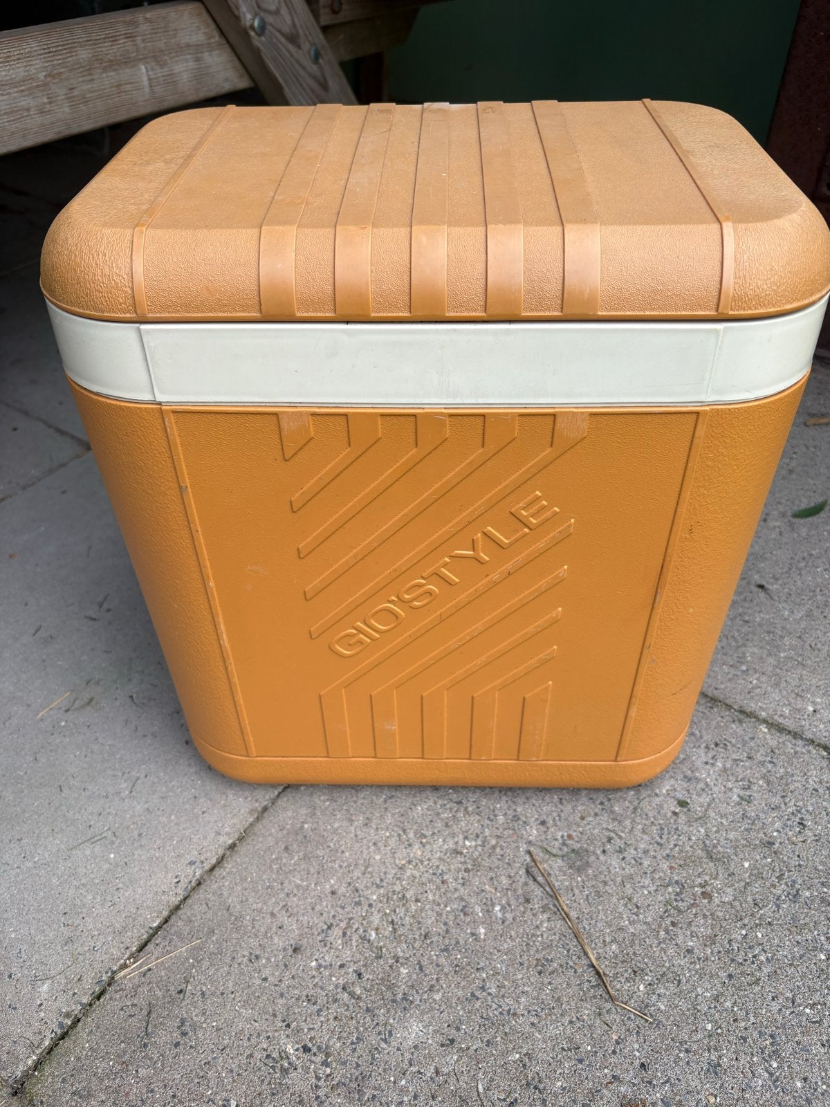 Retro Giostyle Koelbox - Vintage Koelplezier, Caravans en Kamperen, Ophalen of Verzenden, Gebruikt, Koelbox, Koelelement