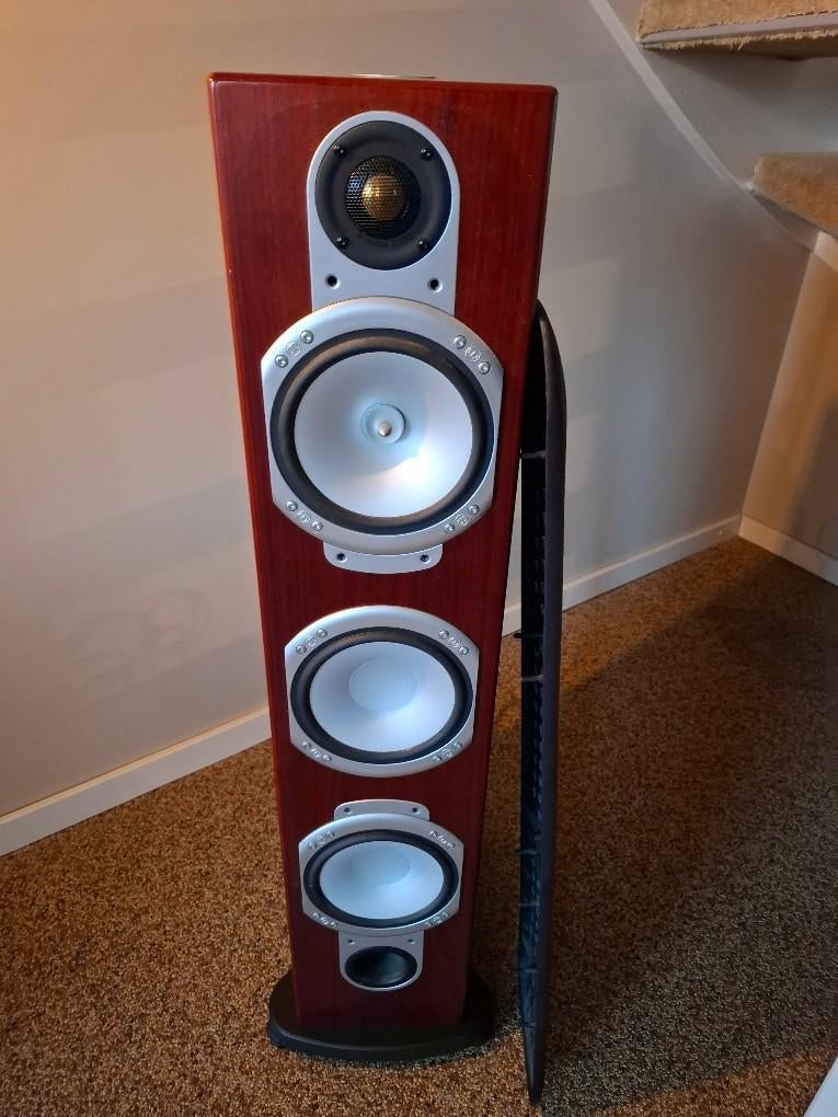 Monitor Audio speakers Silver-RS8, Audio, Tv en Foto, Luidsprekers, Gebruikt, 120 watt of meer, Front, Rear of Stereo speakers