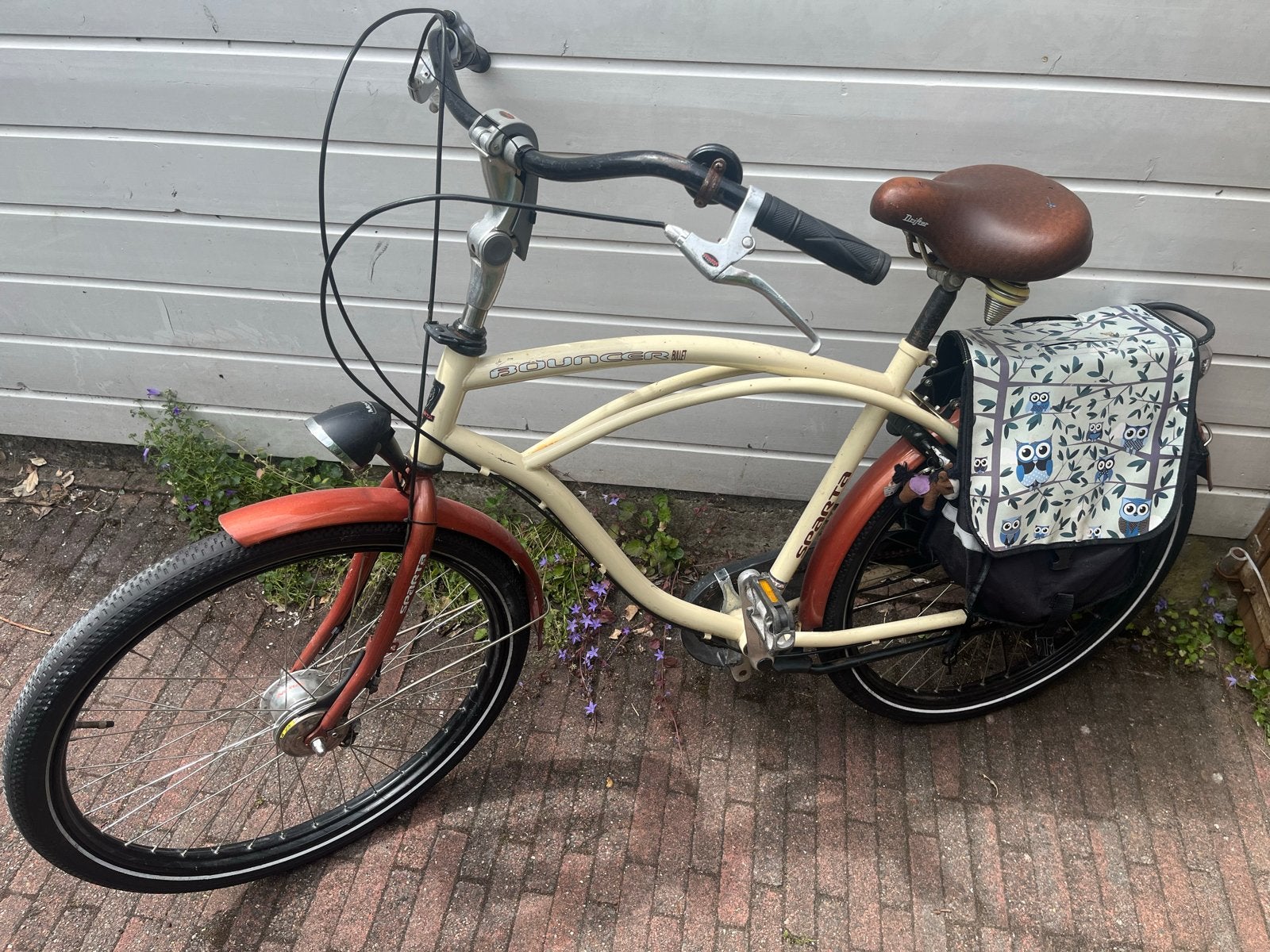 Sparta Bouncer Damesfiets - Comfortabel en Stijlvol, Ophalen, Sparta, 50 tot 53 cm, Trommelrem