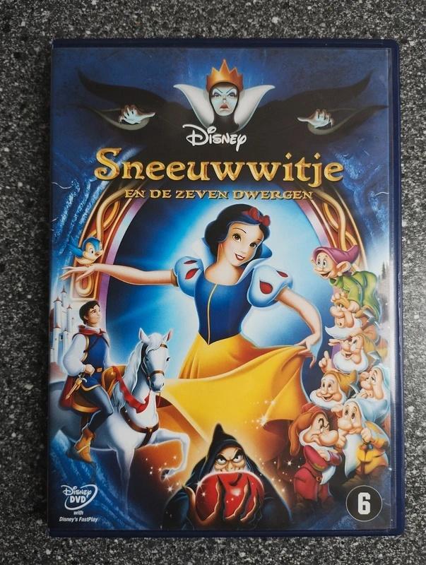 Disney Sneeuwwitje en de Zeven Dwergen, Tekenfilm, Verzenden, Amerikaans, Zo goed als nieuw