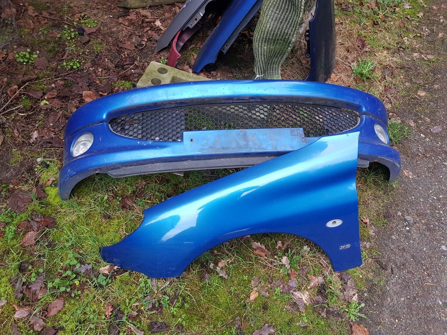 PEUGEOT 206 VOORSCHERM LINKS BJ 98 TOT 2008, Gebruikt, -, -, Ophalen of Verzenden