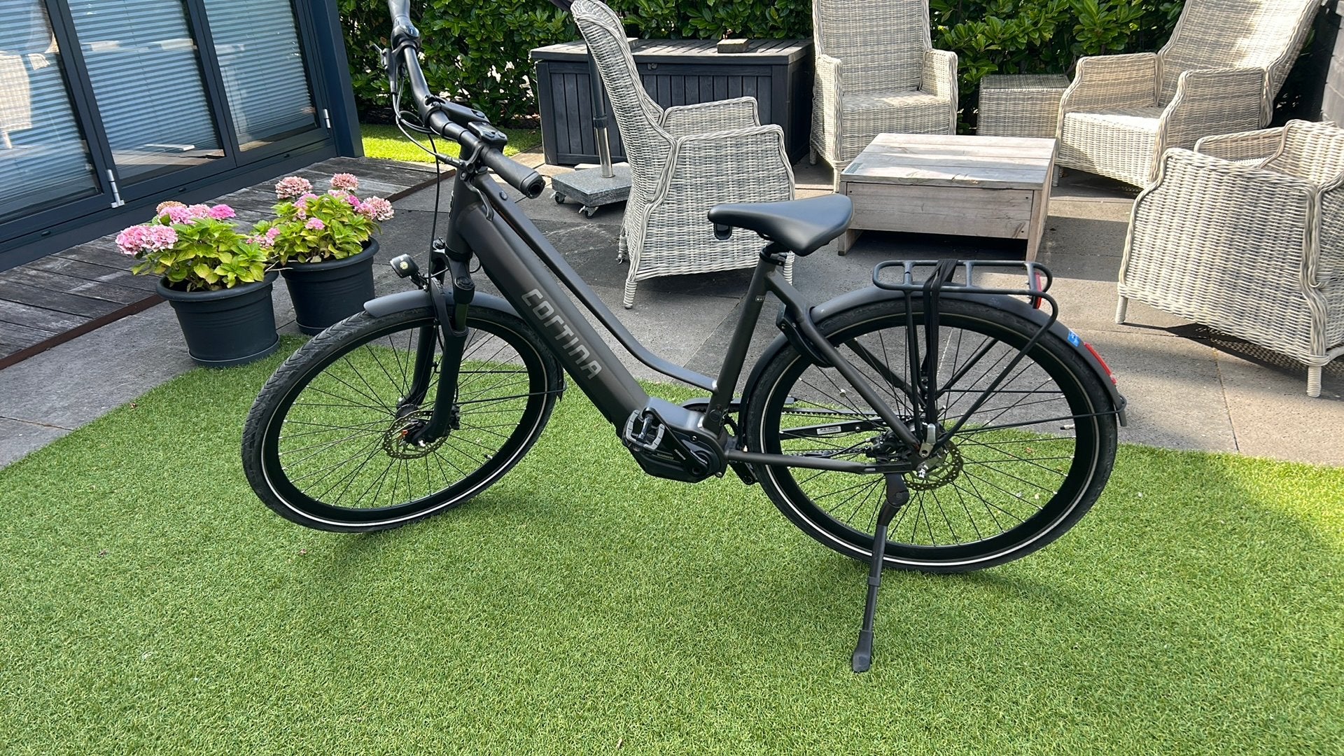 Cortina Elektrische Fiets, Ophalen, Zo goed als nieuw, 47 tot 51 cm, Cortina