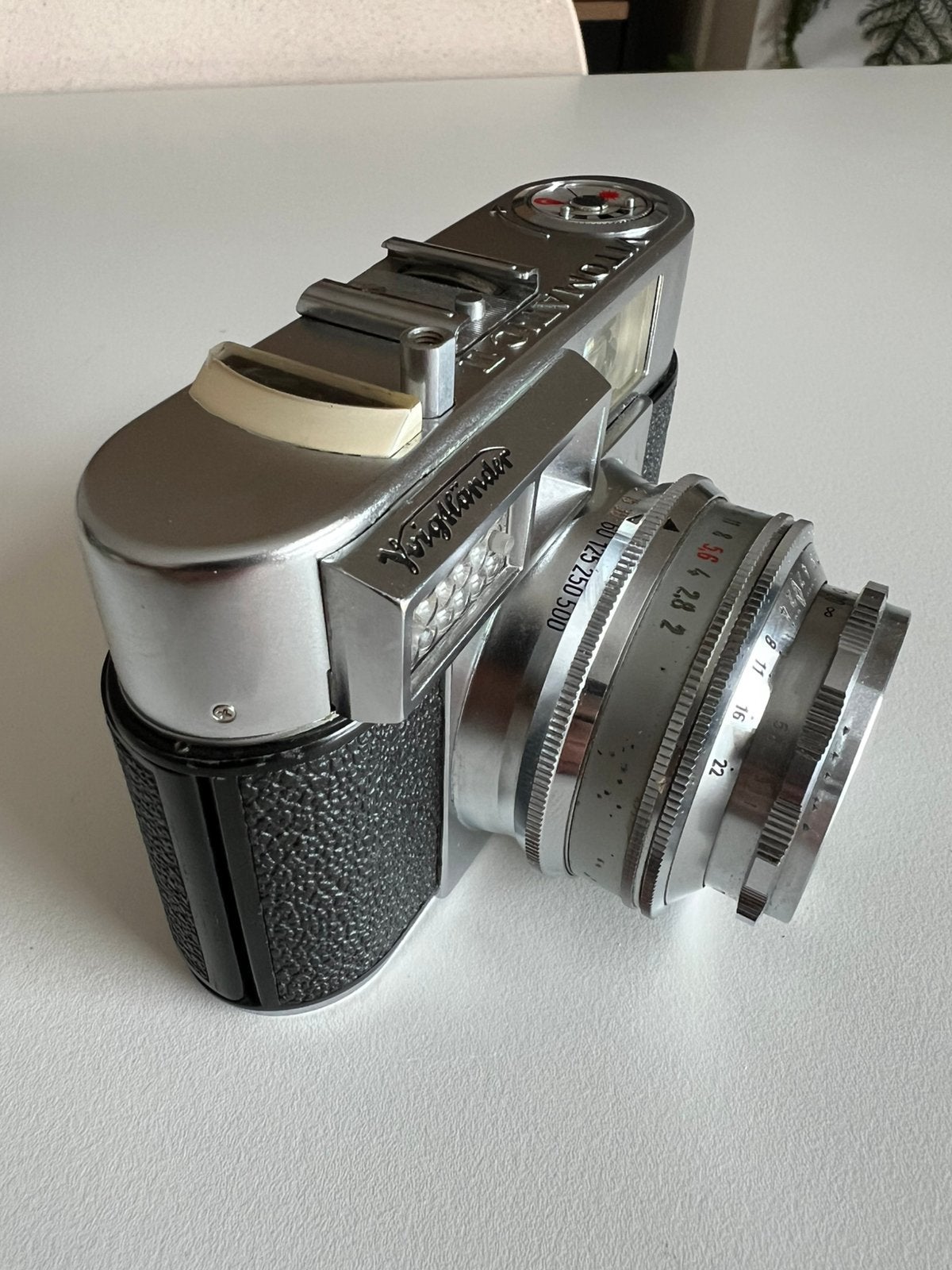 Voigtlander Vitomatic iia, Ultron 50mm 2.0, Gebruikt, Verzenden, Compact, Voigtlander