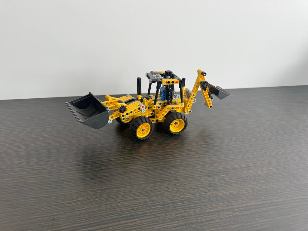 LEGO Technic Mini Schoplader (42004) - 2-in-1 model, Gebruikt, Lego, Ophalen of Verzenden, Technic