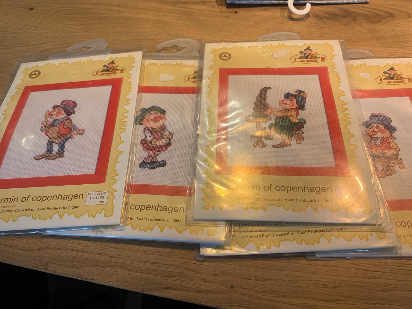 Borduurpakketten De Efteling - Jamin of Copenhagen, Ophalen, Nieuw, Handborduren, Borduurpakket