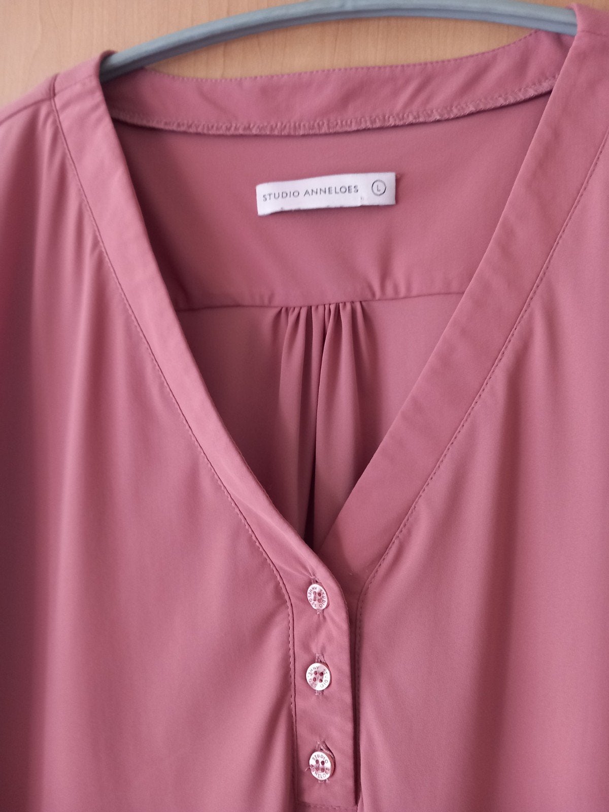 Mooie blouse van studio Anneloes, maat L, Maat 38/40 (M), Ophalen of Verzenden, Zo goed als nieuw, Roze