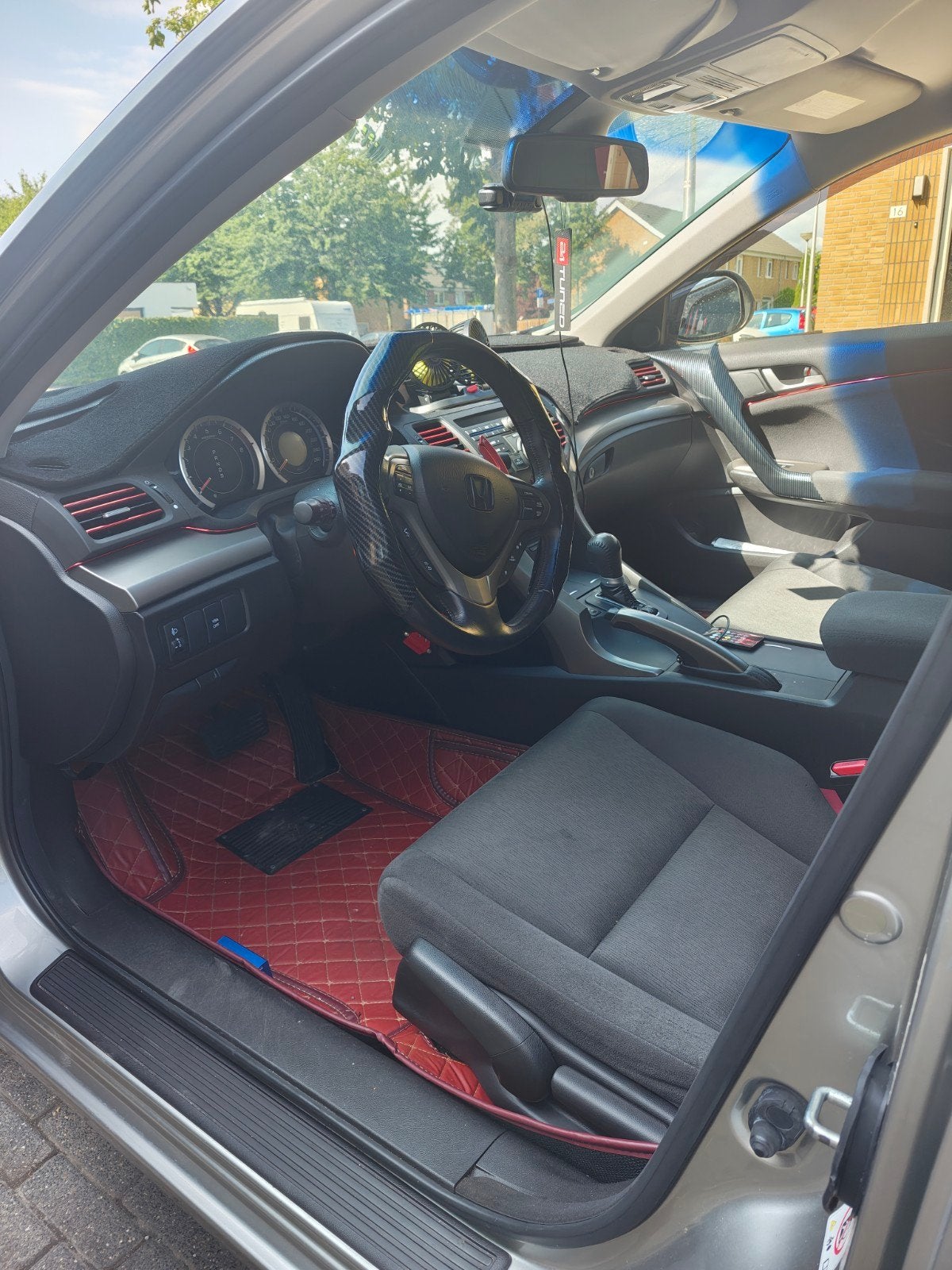 Honda Accord 2.0 I Sedan AUT 2008 Grijs, Auto's, Leder en Stof, Origineel Nederlands, 75 €/maand, Grijs
