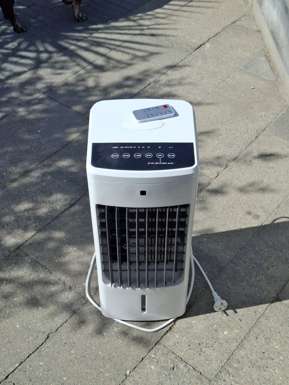 Mobiele aircooler met afstandsbediening, Ophalen, Timer, Minder dan 60 m³, 3 snelheden of meer