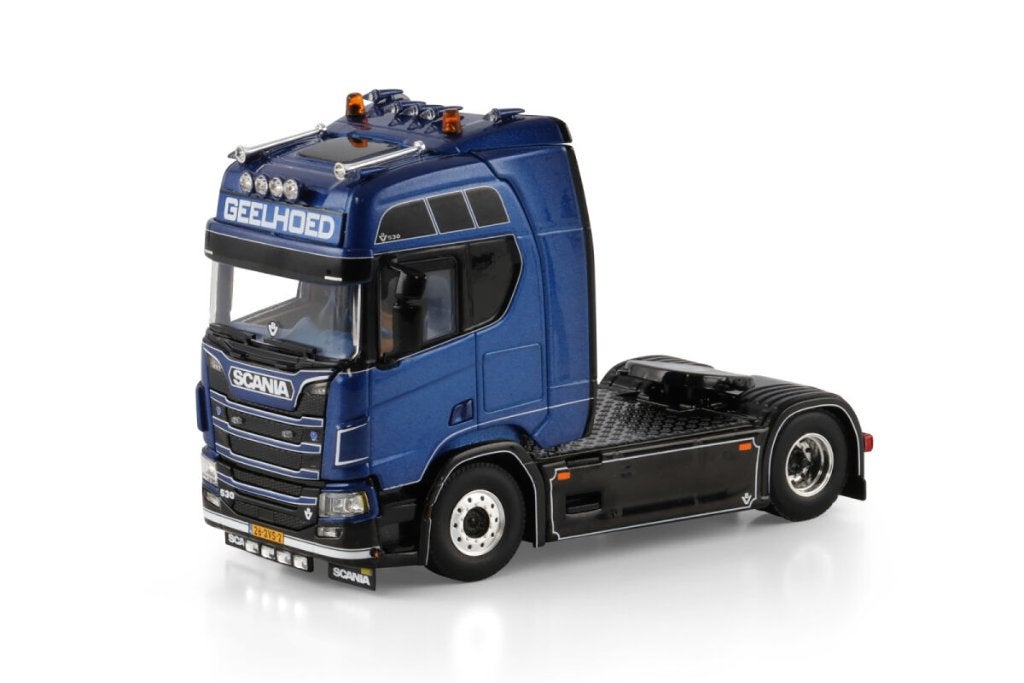 Geelhoed; SCANIA R HIGHLINE CR20H 4X2, Hobby en Vrije tijd, Modelauto's | 1:50, Nieuw, Ophalen of Verzenden, Bus of Vrachtwagen