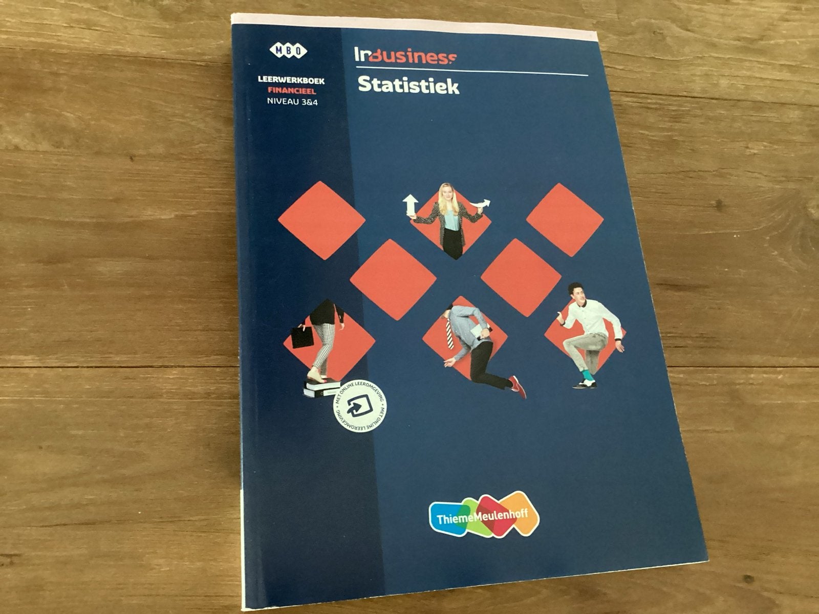 InBusiness Statistiek Leerwerkboek Financieel Niveau 3/4, Boeken, Ophalen of Verzenden, Gamma, Zo goed als nieuw, MBO