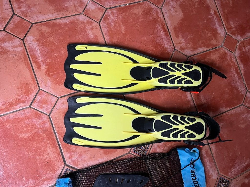 Pegaso zwemvliezen flippers, Ophalen of Verzenden, Gebruikt, Snorkelvinnen