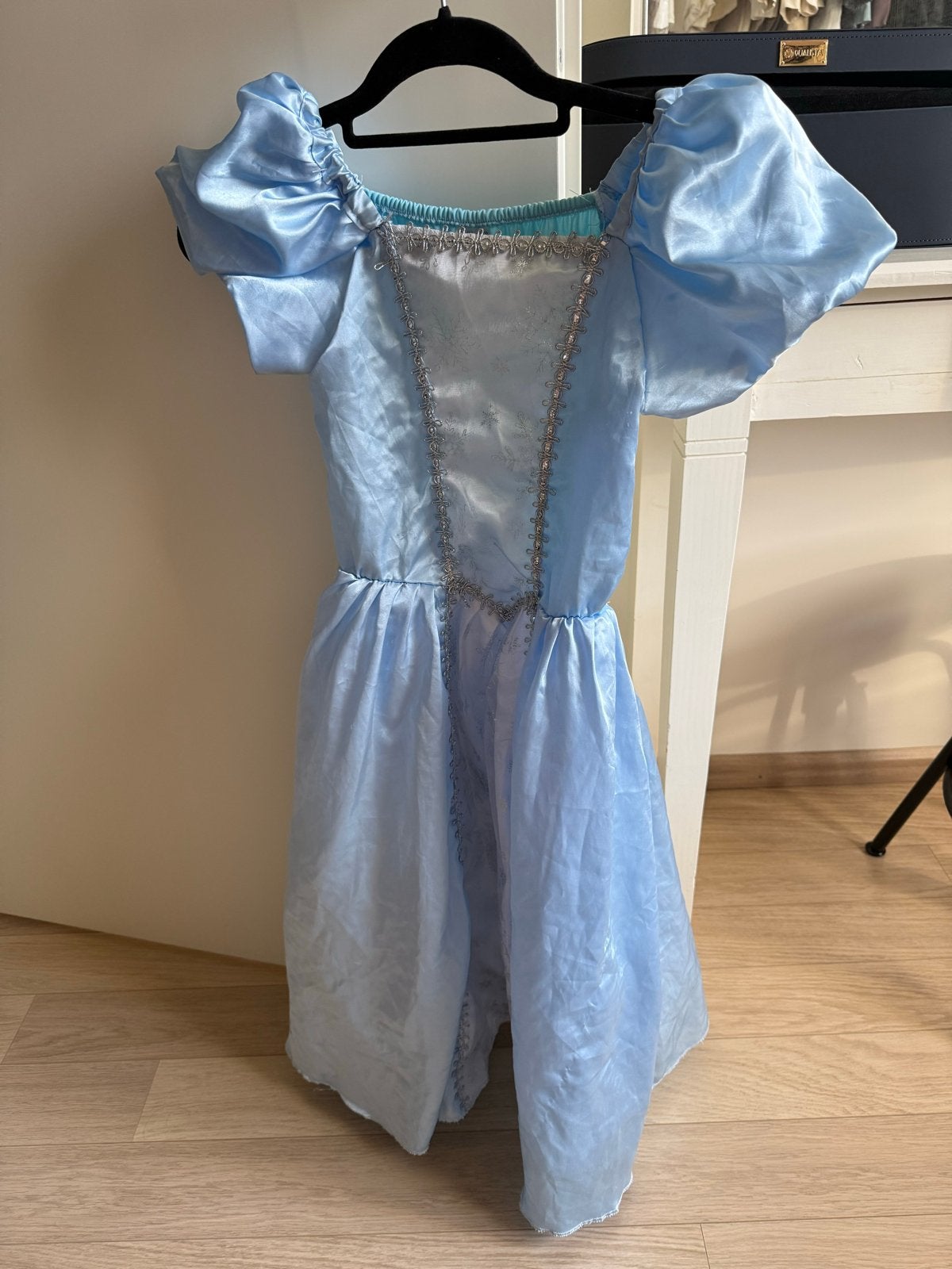 Prinsessenjurk Blauw - Maat 6-8 jaar, Ophalen of Verzenden, Gebruikt, 122 t/m 128, Meisje