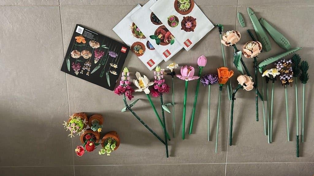 Lego botanics diverse in 1 koop 25 euro, Lego, Ophalen of Verzenden, Zo goed als nieuw, Complete set