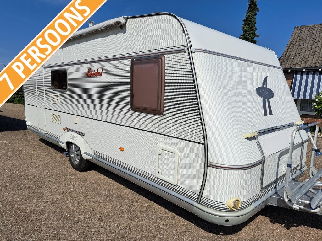 LMC Munsterland 560MDK (KMFE)Airco,Mover,Luifel, Caravans en Kamperen, Rondzit, Overige typen, Bedrijf, Schokbreker