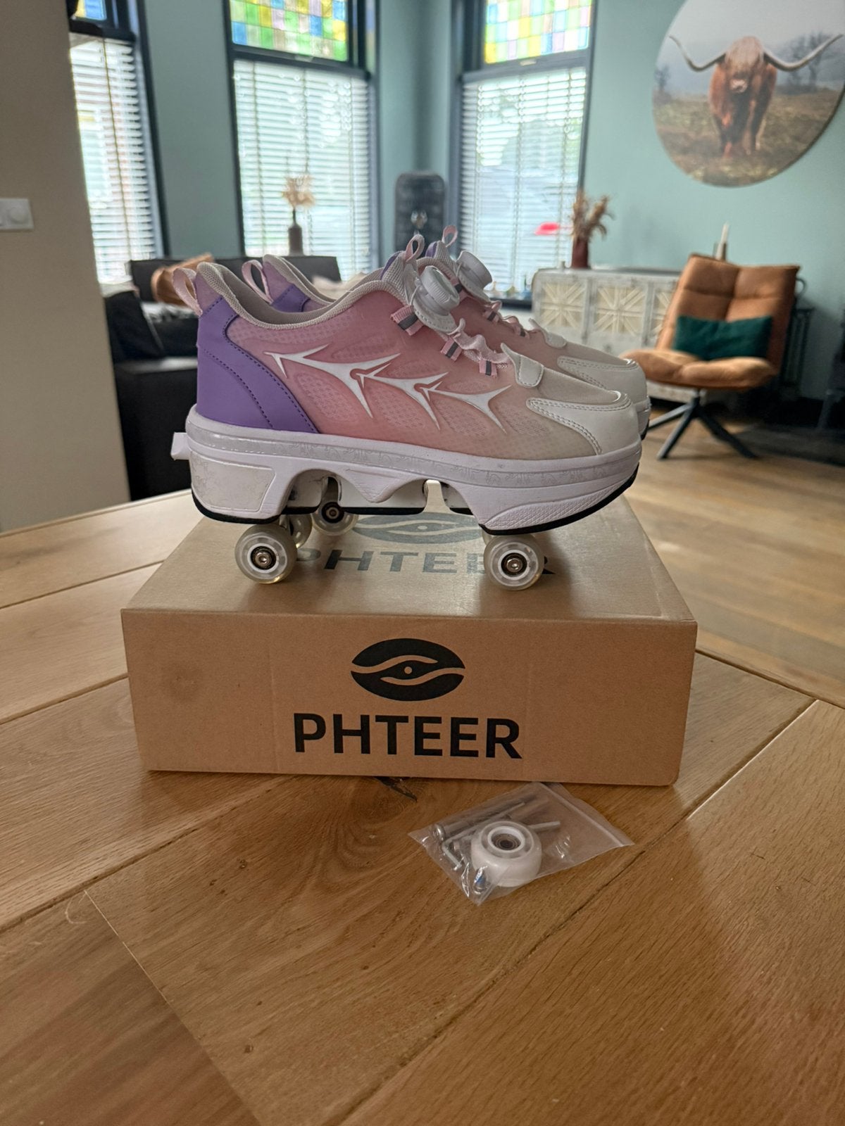 Rolschoenen van Phteer maat 39, Ophalen of Verzenden, Zo goed als nieuw