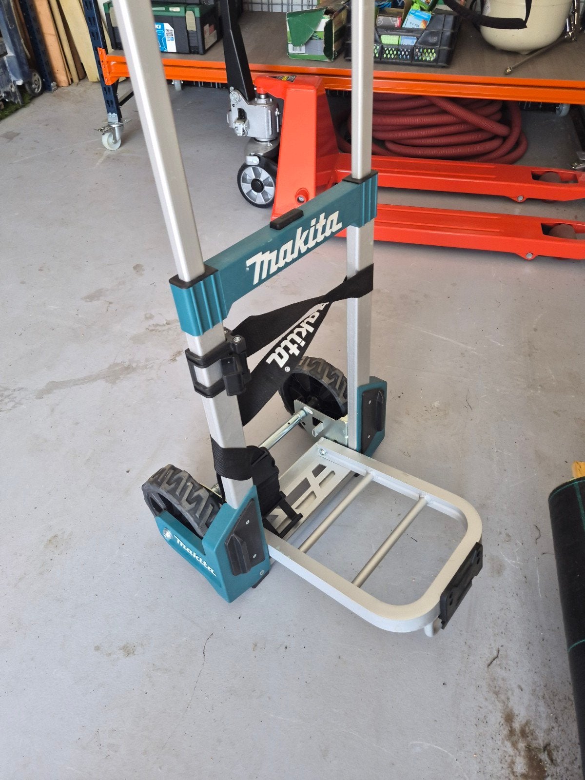 Makita Steekwagen - Handige Transportkar boor m-box, Ophalen, Gebruikt, Steekwagen
