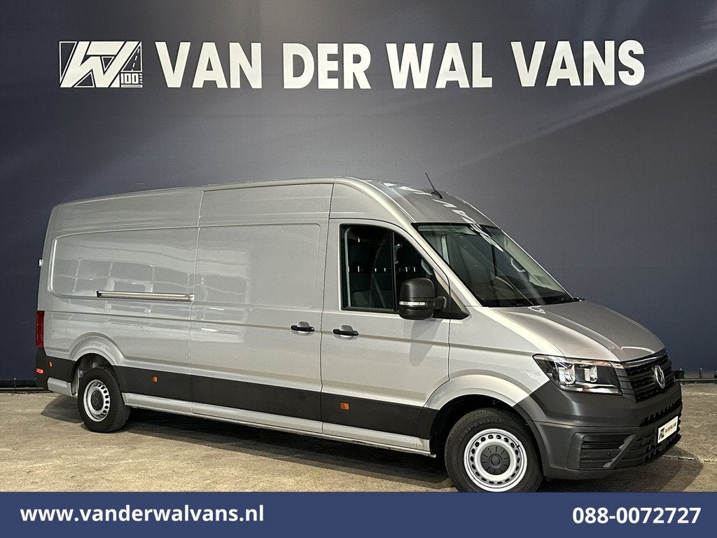 Volkswagen Crafter 2.0 TDI 177pk L4H3 L3H2 Euro6 Airco | Cam, Auto's, Bestelauto's, Voorwielaandrijving, Stof, Gebruikt, 4 cilinders