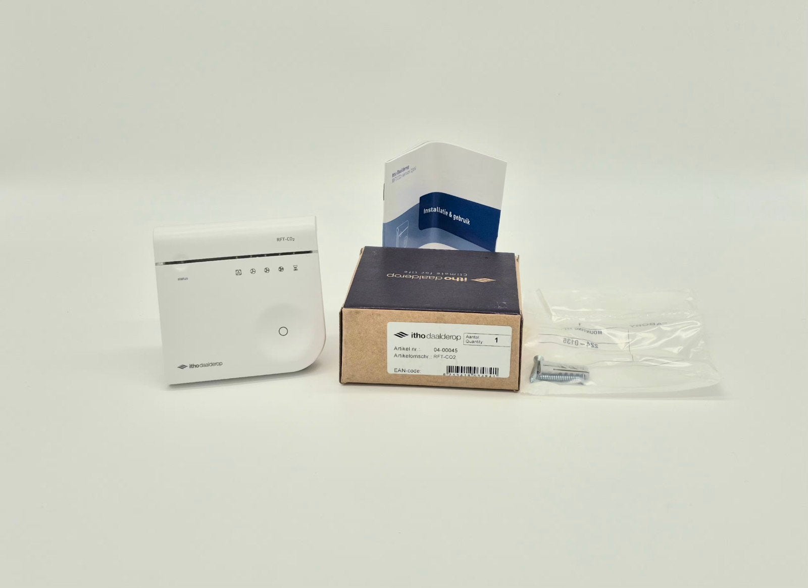 Itho Daalderop ventilatie, CO2 sensor, Nieuw product, Doe-het-zelf en Verbouw, Ventilatie en Afzuiging, Ophalen of Verzenden