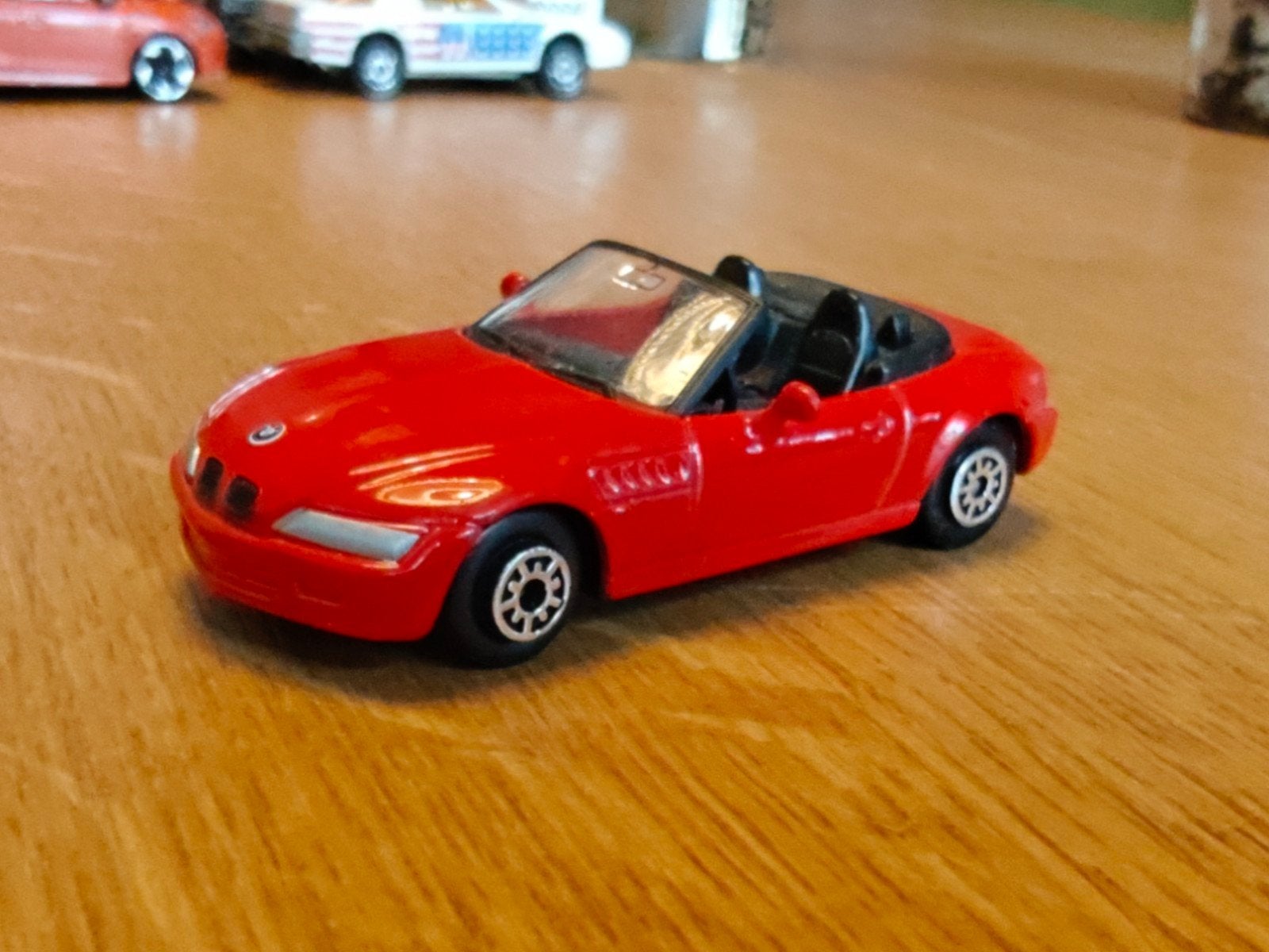 Welly BMW Z3 Roadster ROOD, Ophalen of Verzenden, Auto