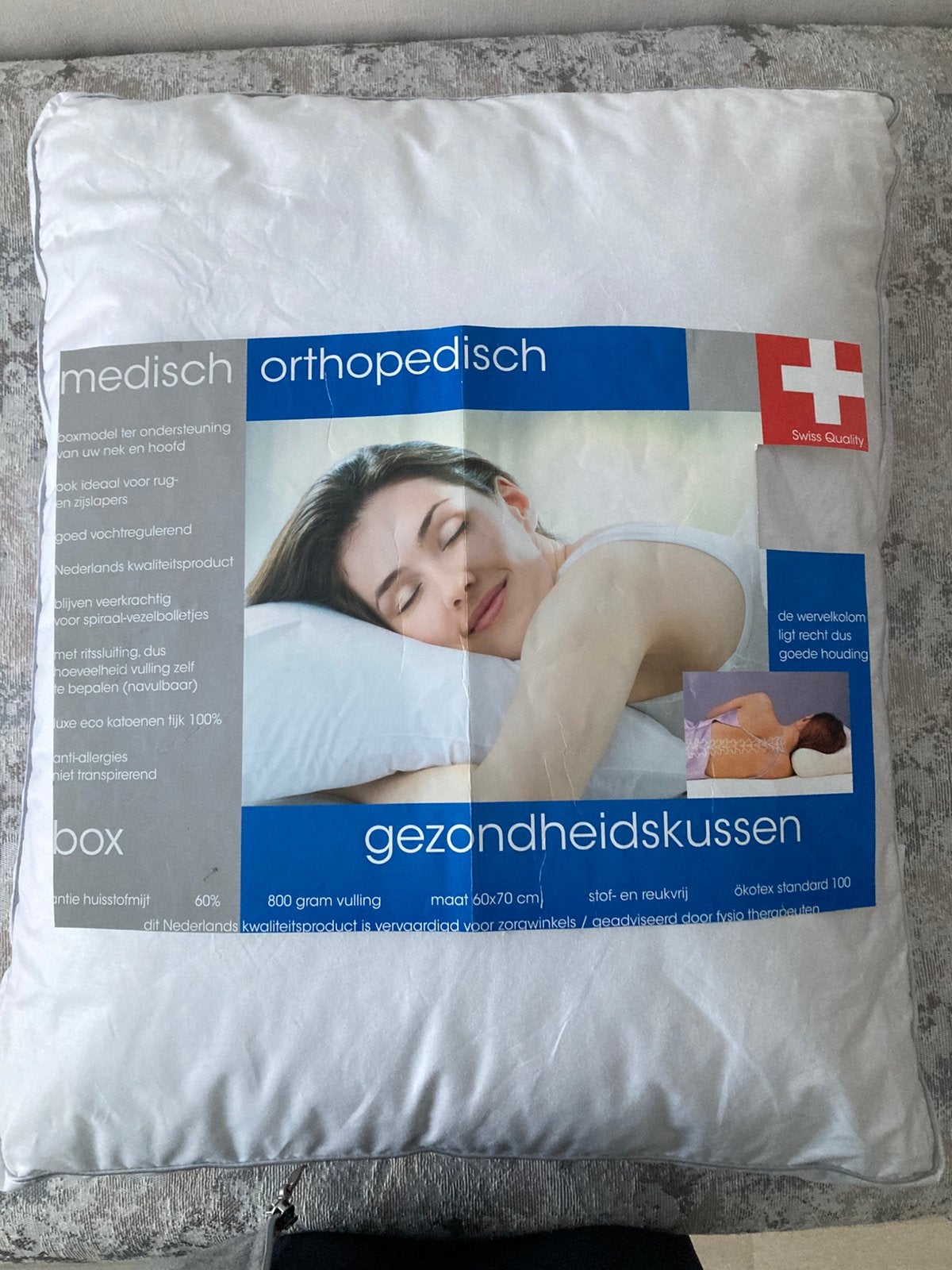 Medisch Orthopedisch Gezondheidskussen, Ophalen, Nieuw, Wit, Kussen