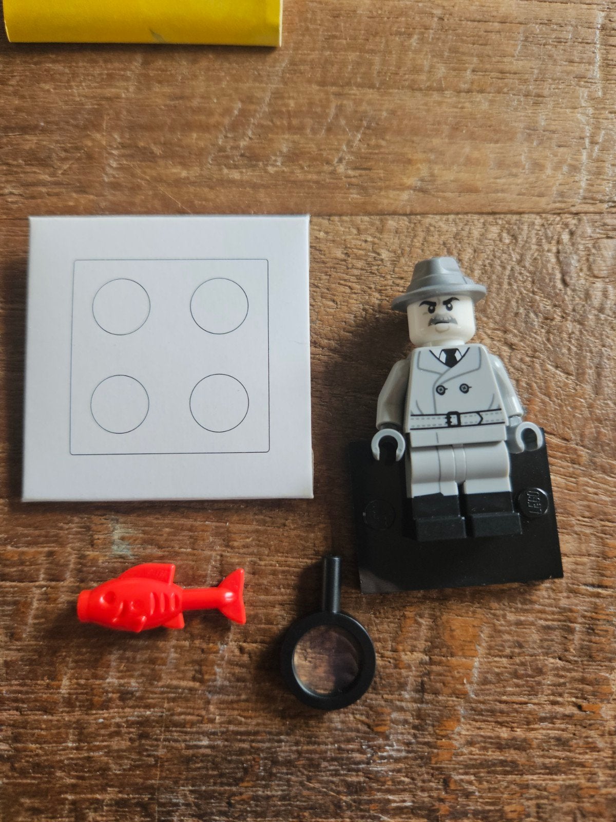 LEGO Minifiguur 71045-01 Detective uit Serie 25, Verzenden, Zo goed als nieuw