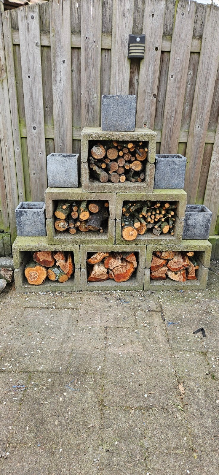 20 stuks betonnen U-elementen, Ophalen, Gebruikt, Minder dan 30 cm, Minder dan 60 cm