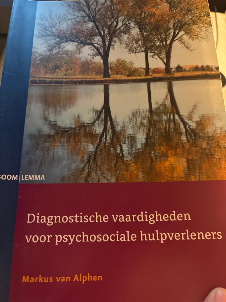 Diagnostische vaardigheden voor psychosociale hulpverleners, Ophalen of Verzenden, Gamma, Zo goed als nieuw, HBO