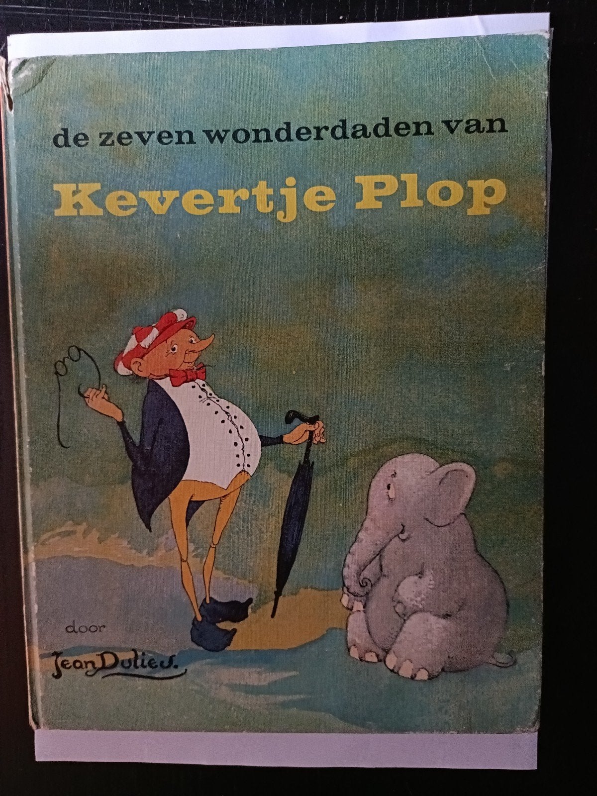 De Zeven Wonderdaden van Kevertje Plop - 1e druk AH, Gelezen, Ophalen of Verzenden, Jean Dulieu, Sprookjes