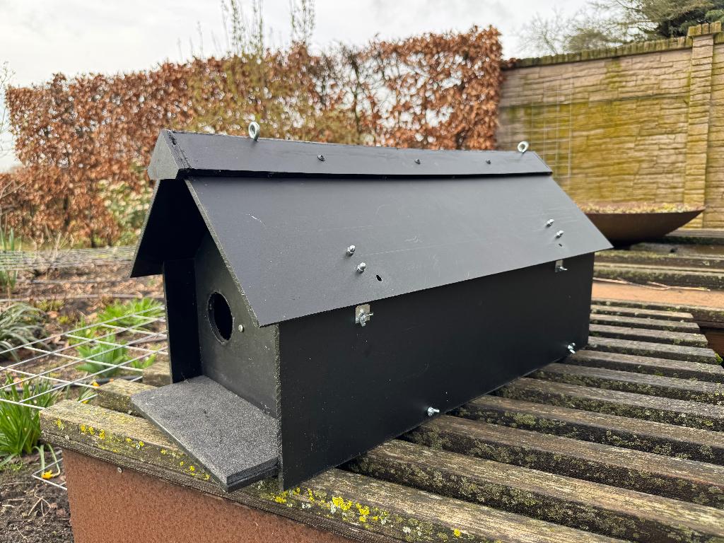 Steenuilen nestkast van onderhoudsvrij HDPE, Tuin en Terras, Ophalen, Nieuw