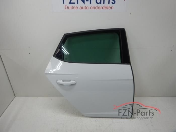 Seat Leon 5F0 Portier Rechts-achter LS9R, Ophalen of Verzenden, Gebruikt, Achter, Deur