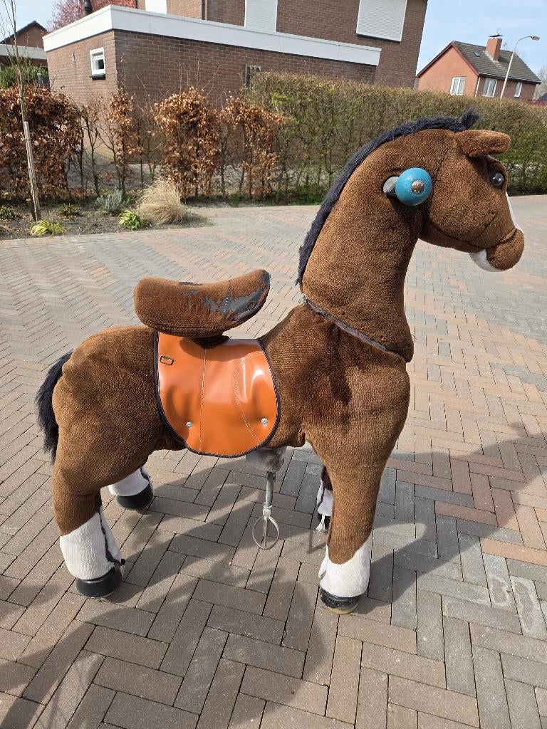 Speelgoed paard rijdend, Kinderen en Baby's, Speelgoed | Hobbelfiguren, Ophalen, Gebruikt