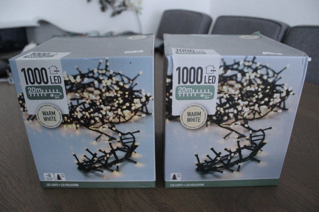Kerstverlichting 1000 LED 's. Nieuw!, Ophalen of Verzenden, Nieuw